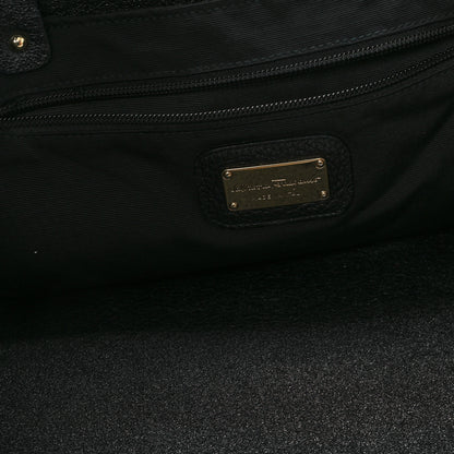 Salvatore Ferragamo Calfskin Tote Black 6 of 11