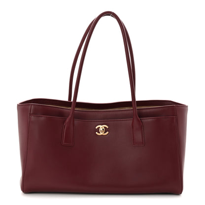 Chanel Calfskin Archetype Small Shopping Tote Dark Burgundy 1 of 9