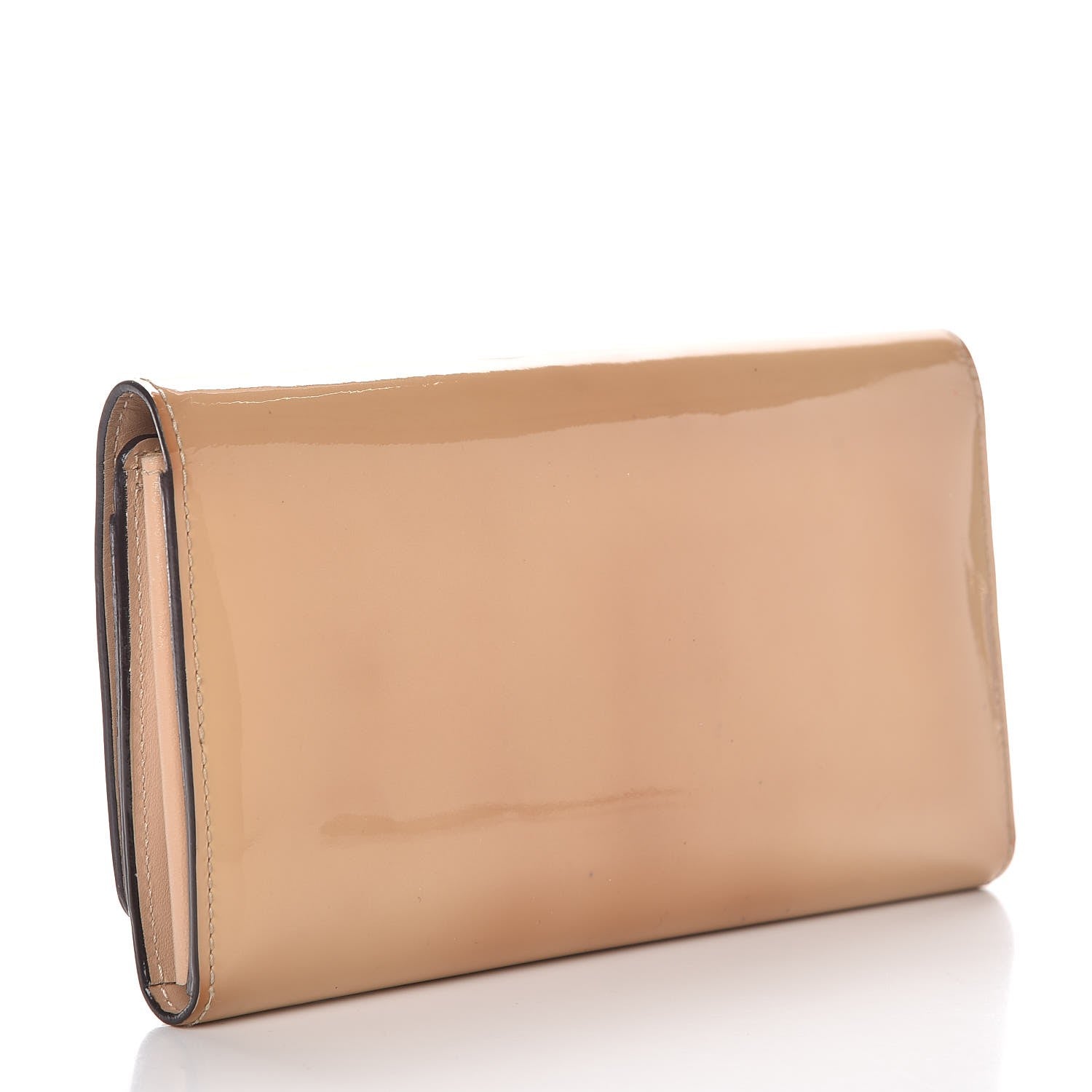 Louis Vuitton Patent Louise Clutch Nude 3 of 11
