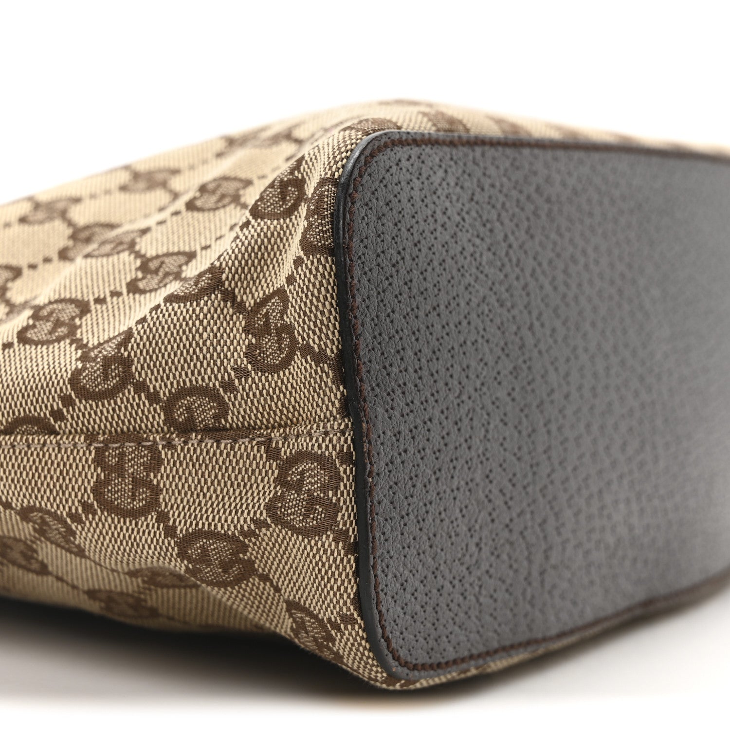 Gucci Monogram Shoulder Bag Dark Brown 9 of 10