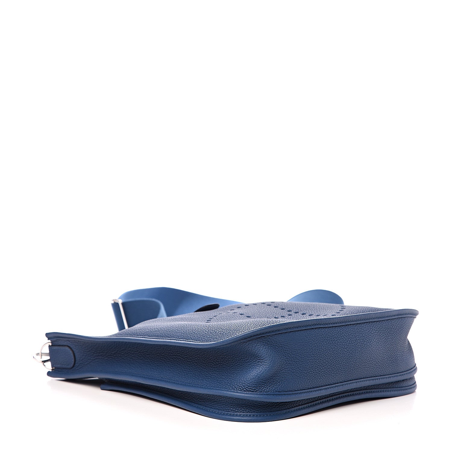 Hermes Taurillon Clemence Evelyne III PM Deep Bleu 3 of 10