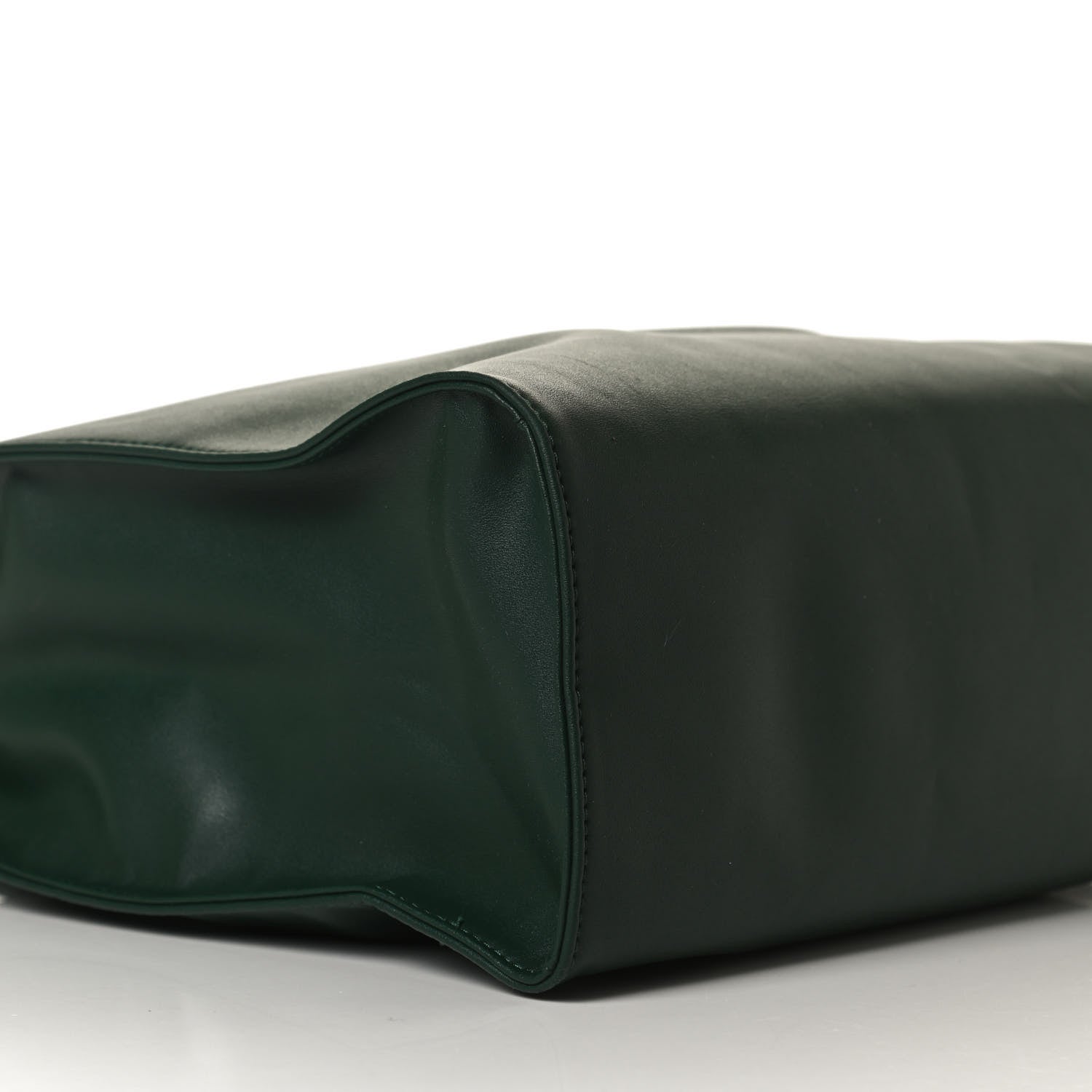 Telfar Vegan Leather Medium Shopping Bag Dark Olive 8 of 11