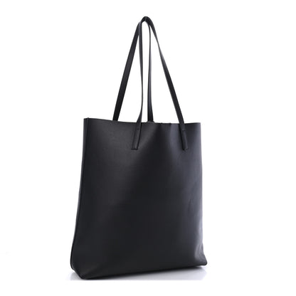 Saint Laurent Calfskin Medium Shopping Tote Black 2 of 4