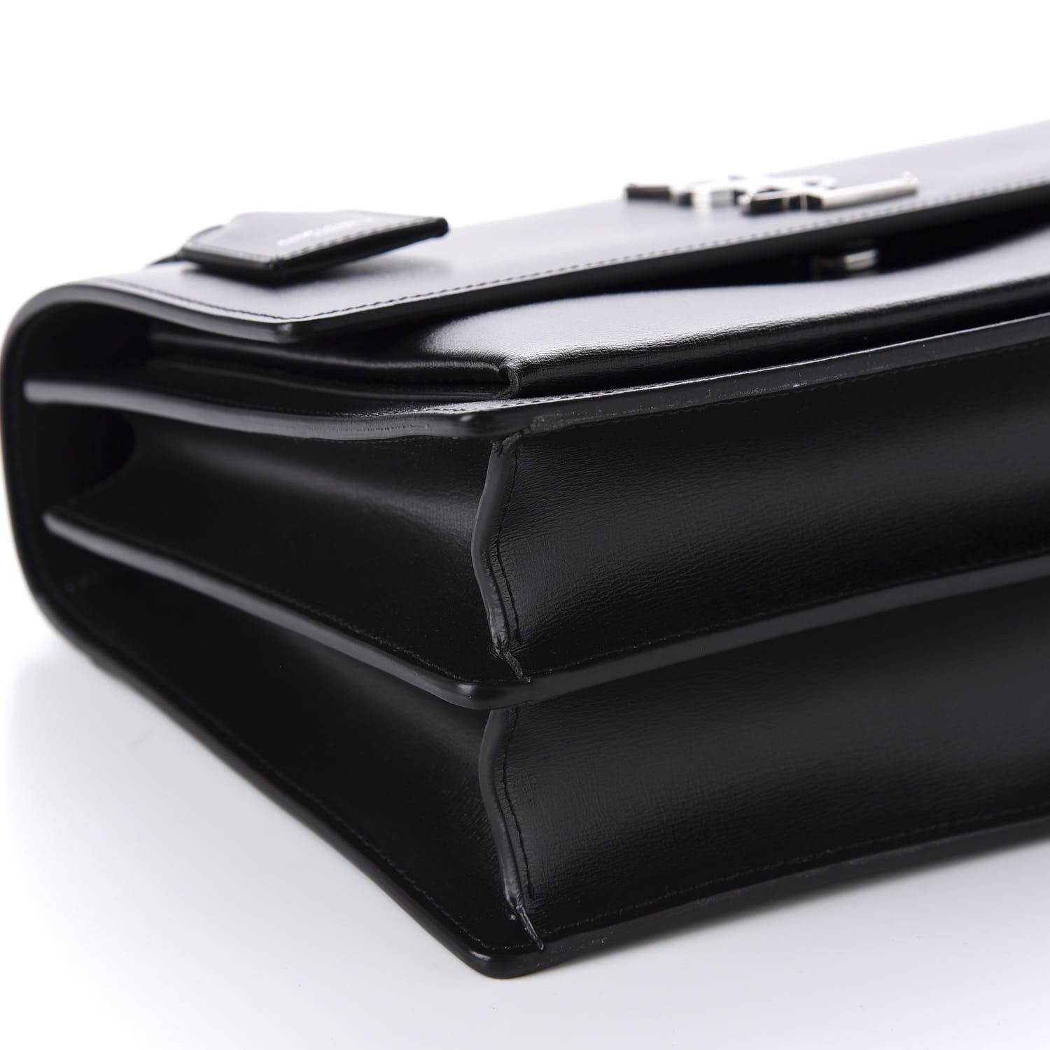 Saint Laurent Calfskin Medium Monogram Sunset Black 6 of 10
