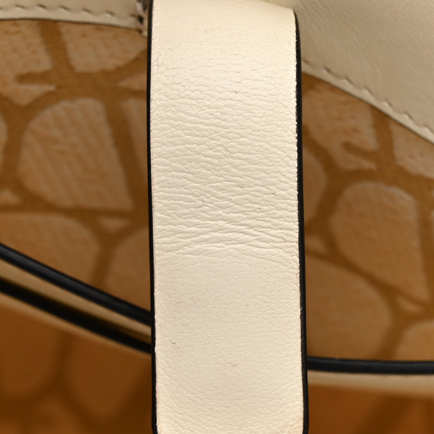 Valentino Garavani Toile Iconographe Calfskin Medium Vlogo Tote 11 of 17