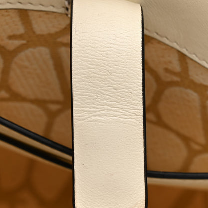 Valentino Garavani Toile Iconographe Calfskin Medium Vlogo Tote 11 of 17