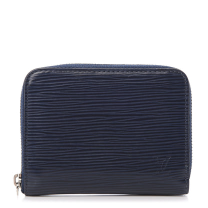 Louis Vuitton Epi Zippy Coin Purse Saphir 1 of 8