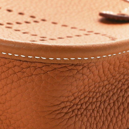 Hermes Taurillon Clemence Evelyne TPM Gold 10 of 11