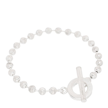 Gucci Sterling Silver Boule Toggle Bracelet 1 of 4