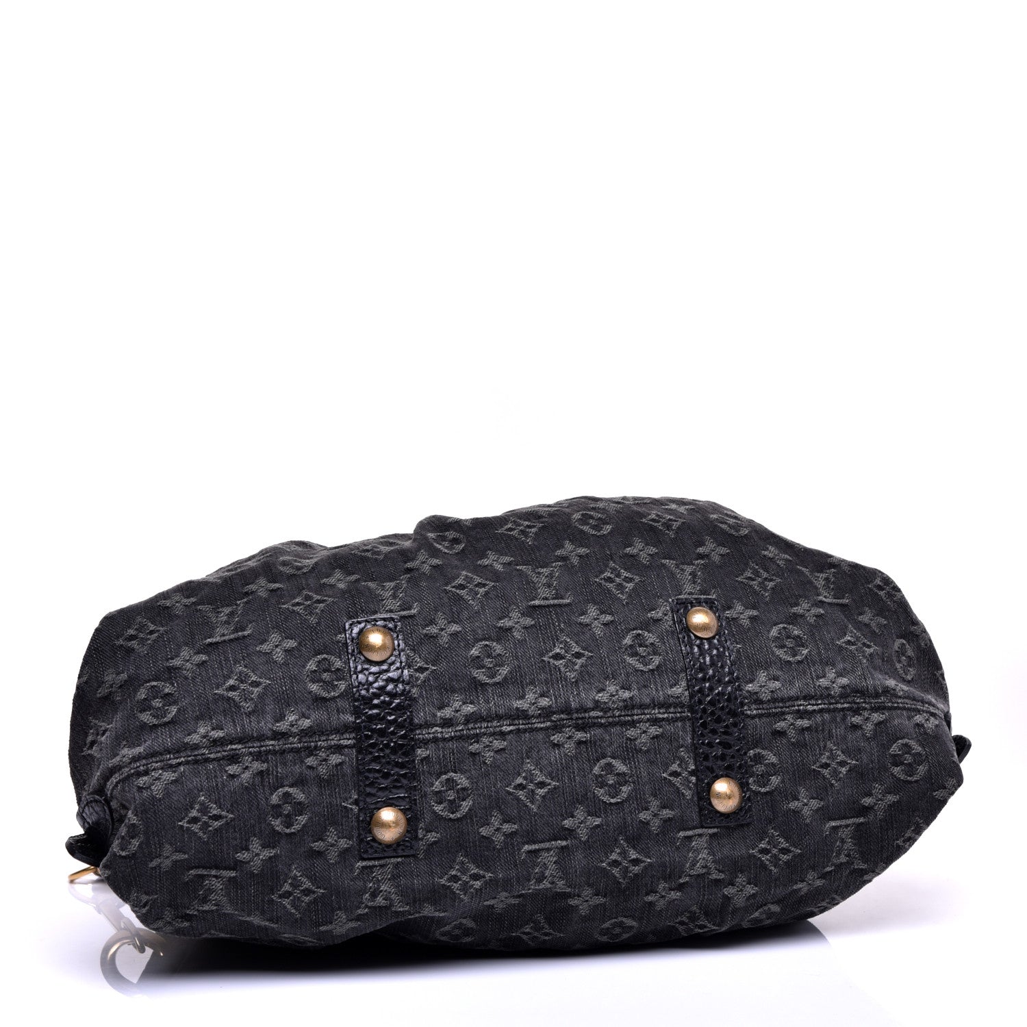 Louis Vuitton Denim Neo Cabby MM Black 4 of 10