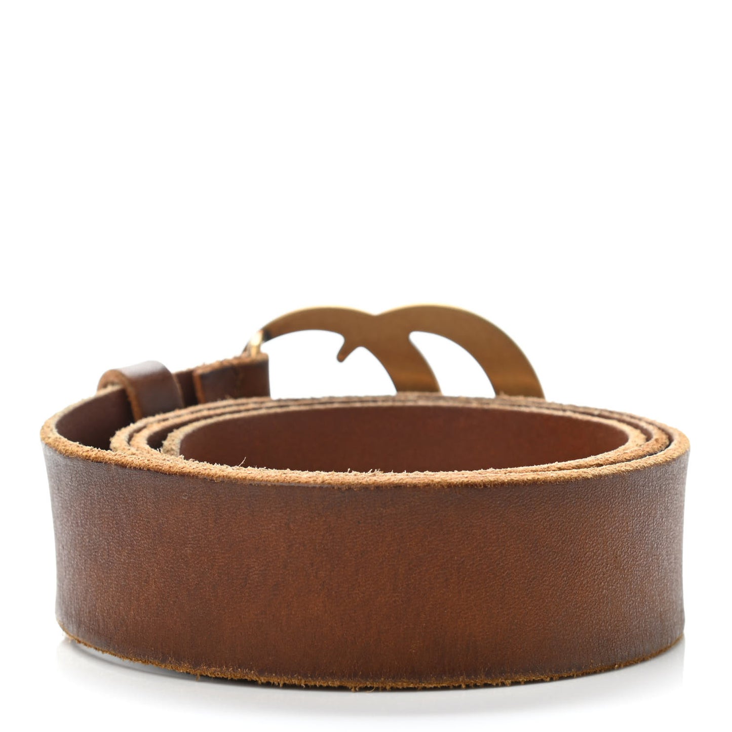 Faded Calfskin Double G 40mm Belt 95 38 Cuir