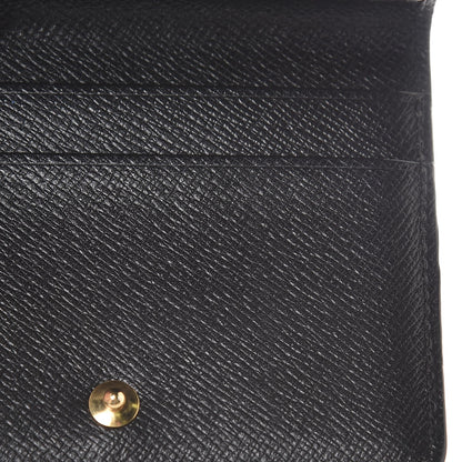Louis Vuitton Epi Ludlow Wallet Black 8 of 8
