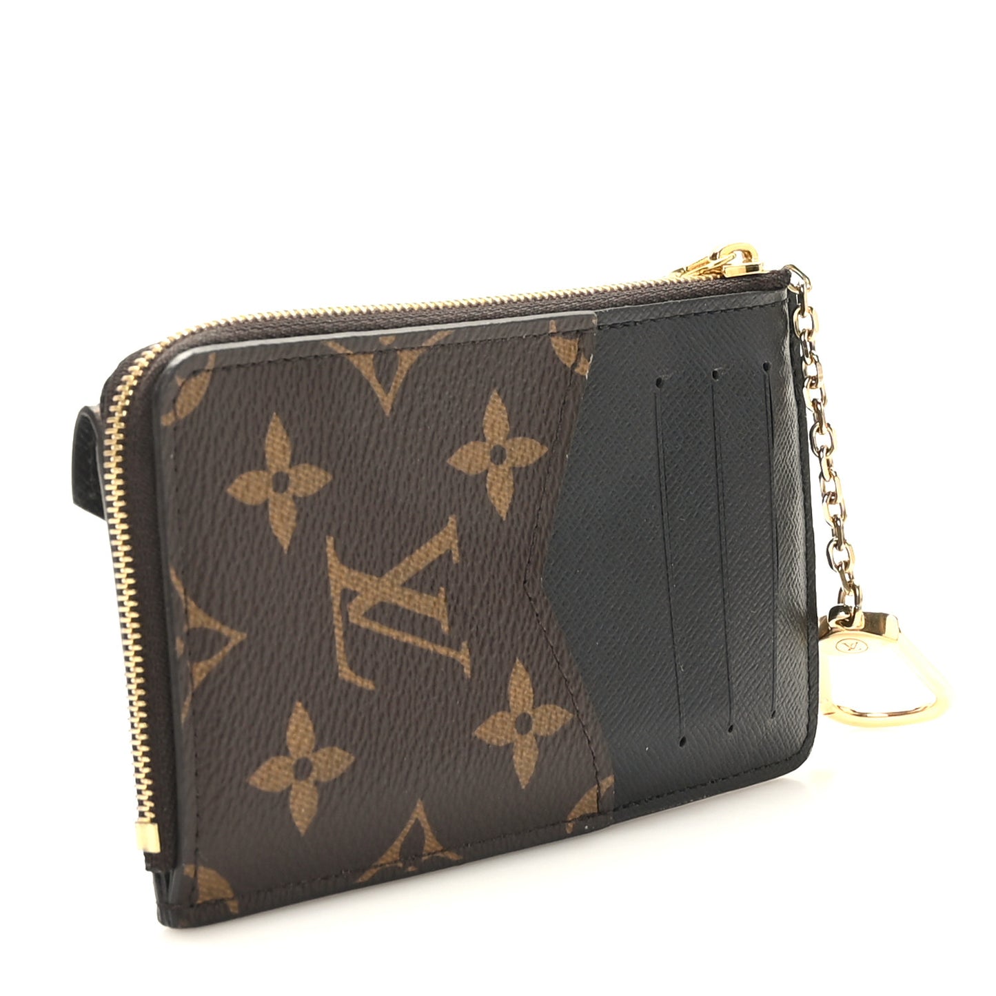 Monogram Recto Verso Card Holder Black