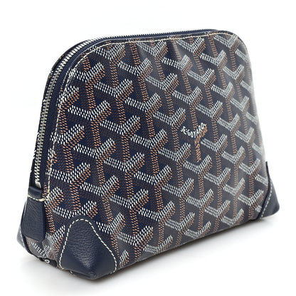 Goyard Goyardine Vendome Toiletry Pouch Navy 3 of 7