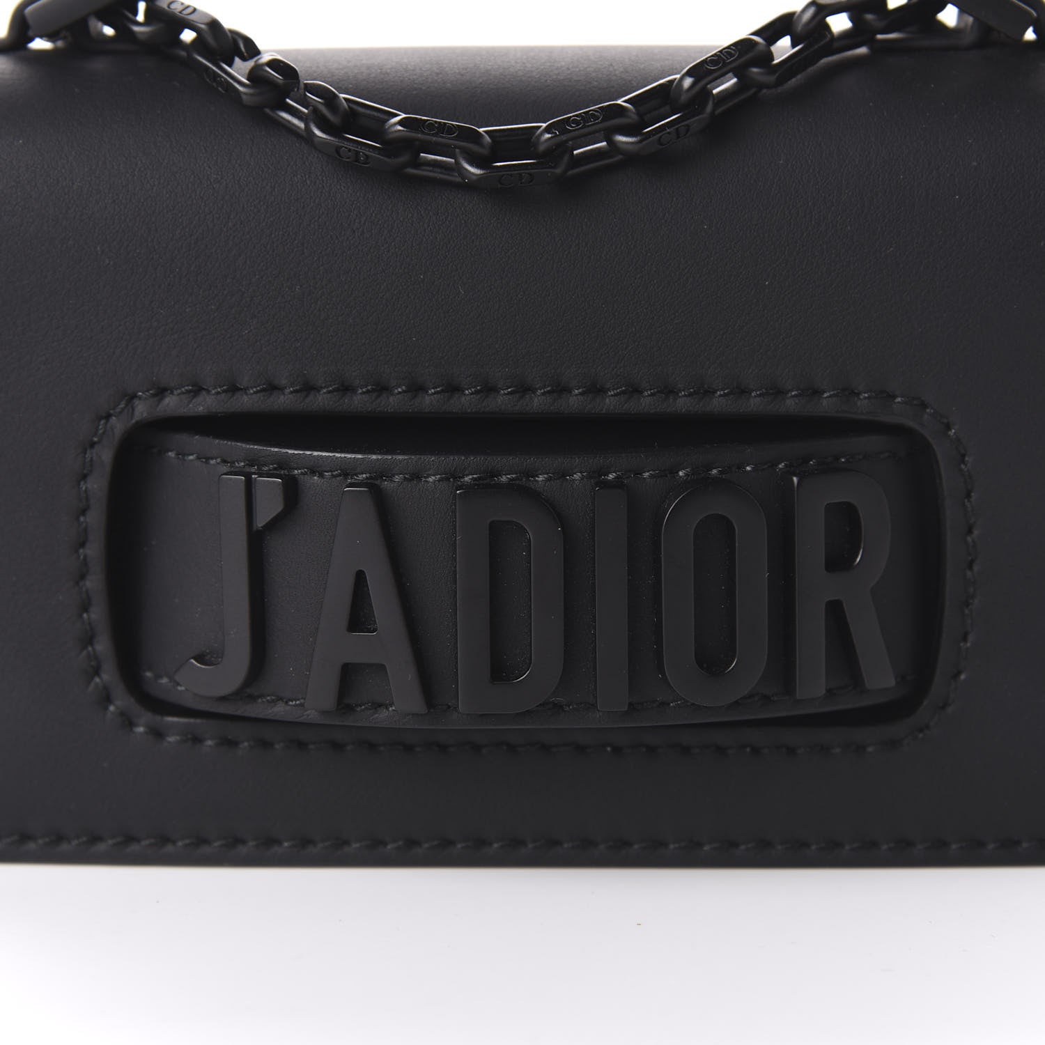Christian Dior Ultra Matte Calfskin Mini J'Adior Chain Flap Bag Black 9 of 9
