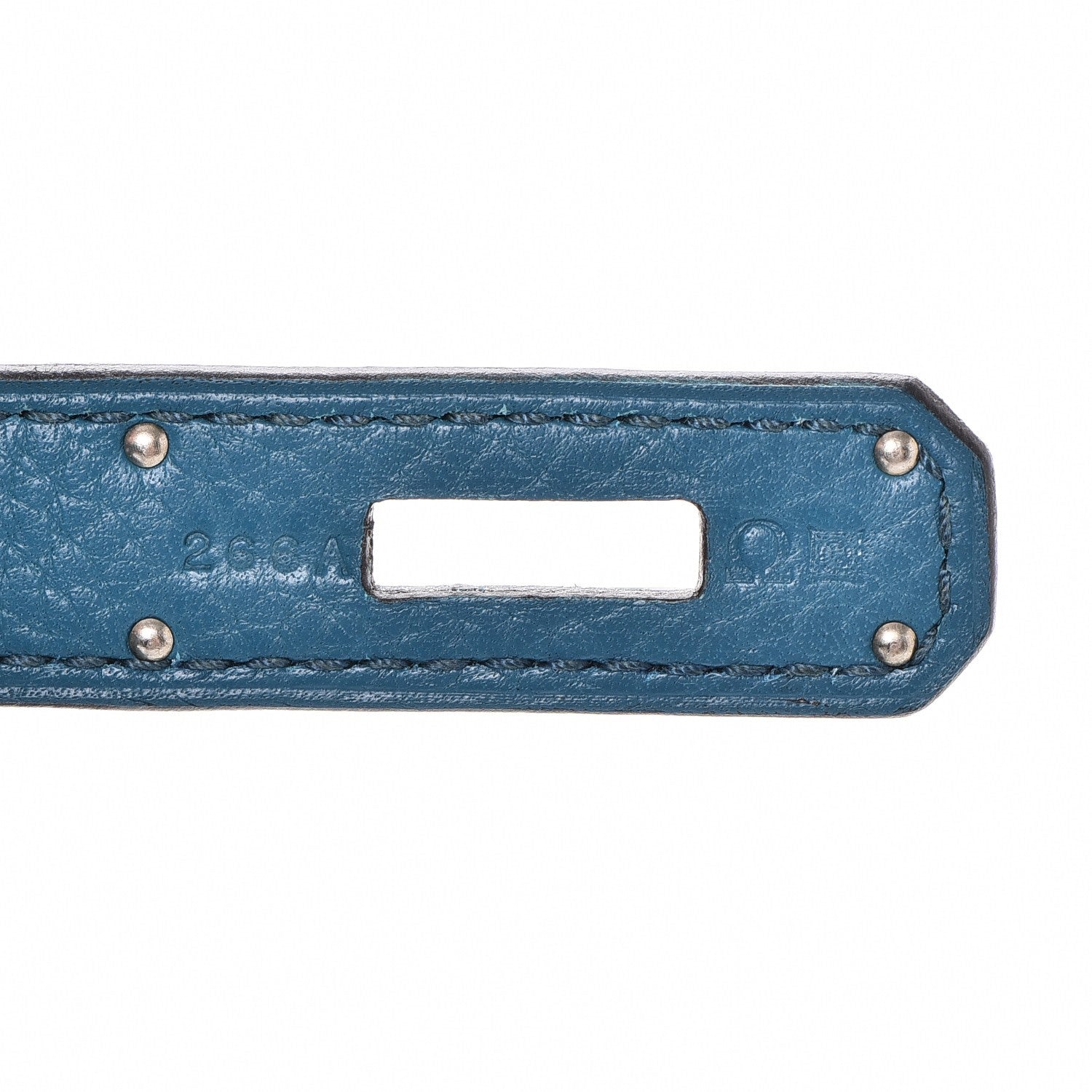 Hermes Taurillon Clemence Birkin 35 Bleu Izmir 21 of 42