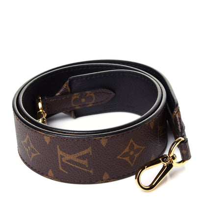Louis Vuitton Monogram Bandouliere Shoulder Strap Black 3 of 7