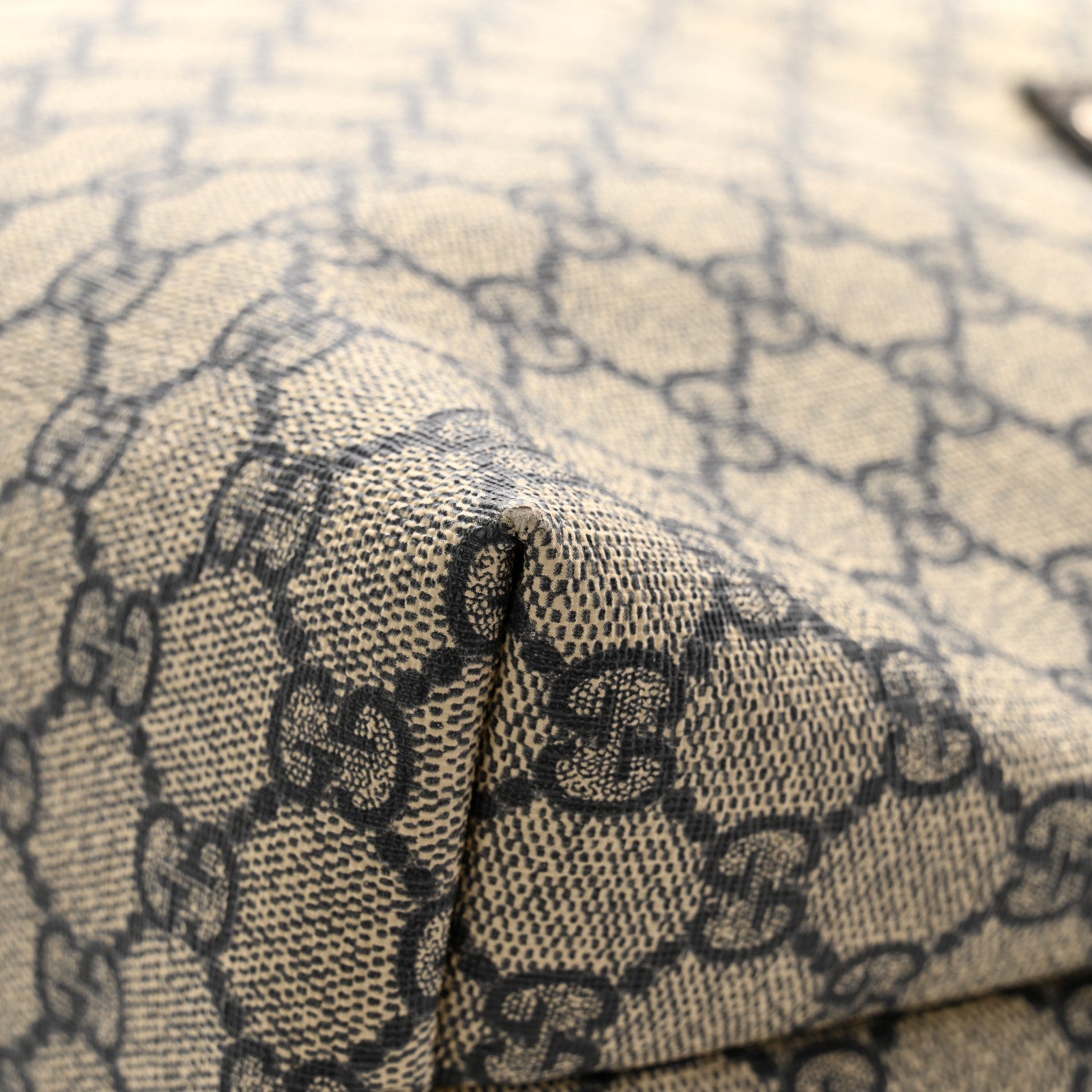 Gucci GG Plus Monogram Medium Signature Web Loop Tote Navy 12 of 12
