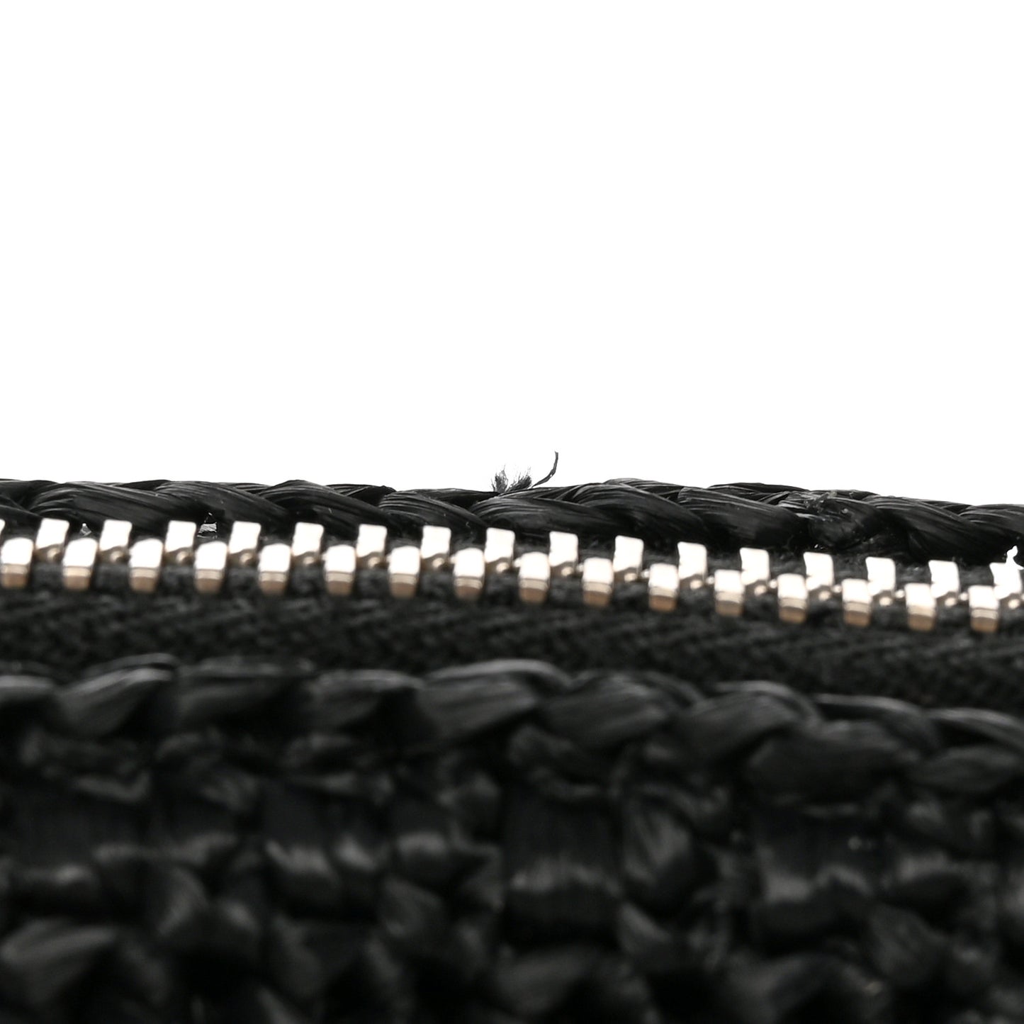 Raffia Le Crossbody Black
