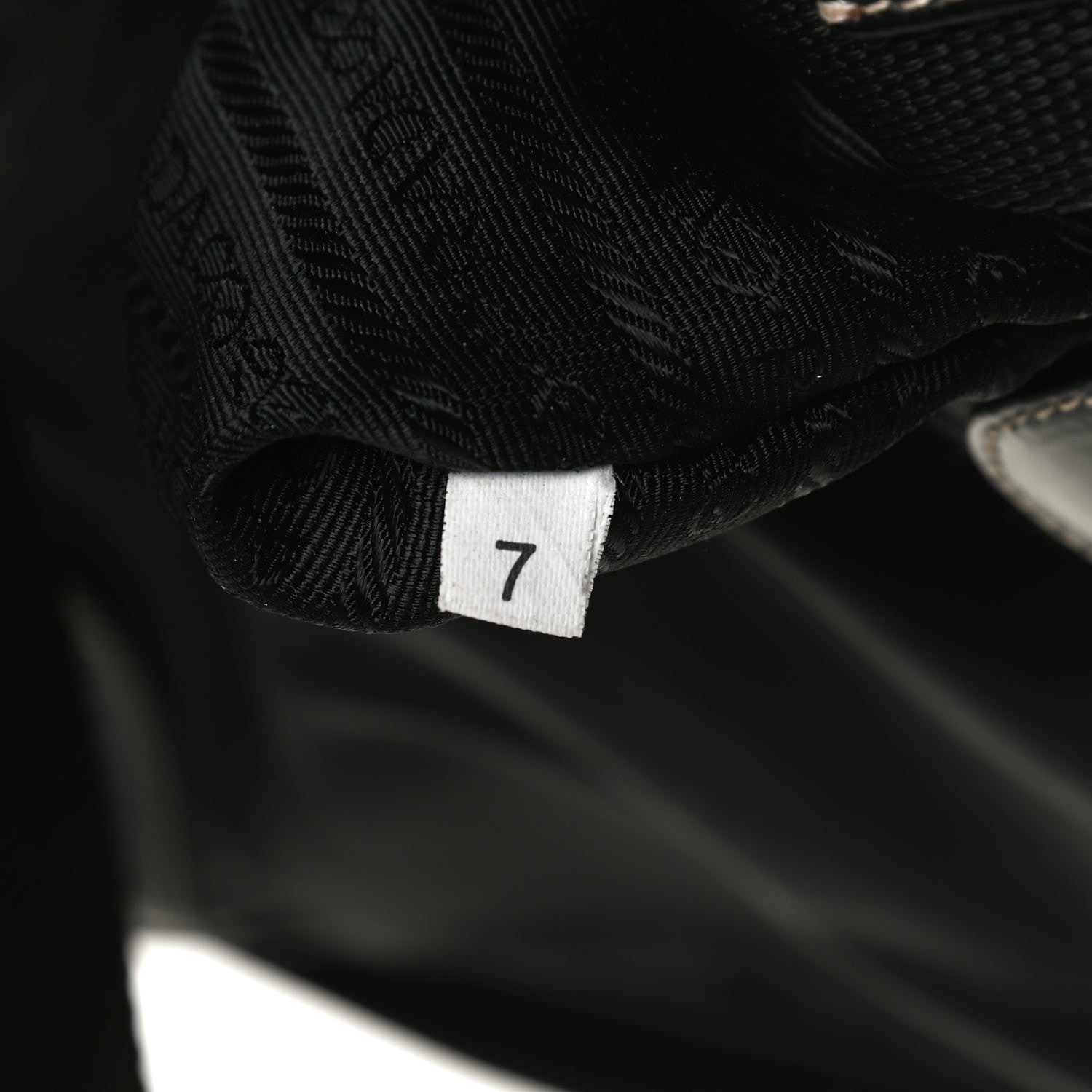 Prada Tessuto Nylon Hobo Black 7 of 16