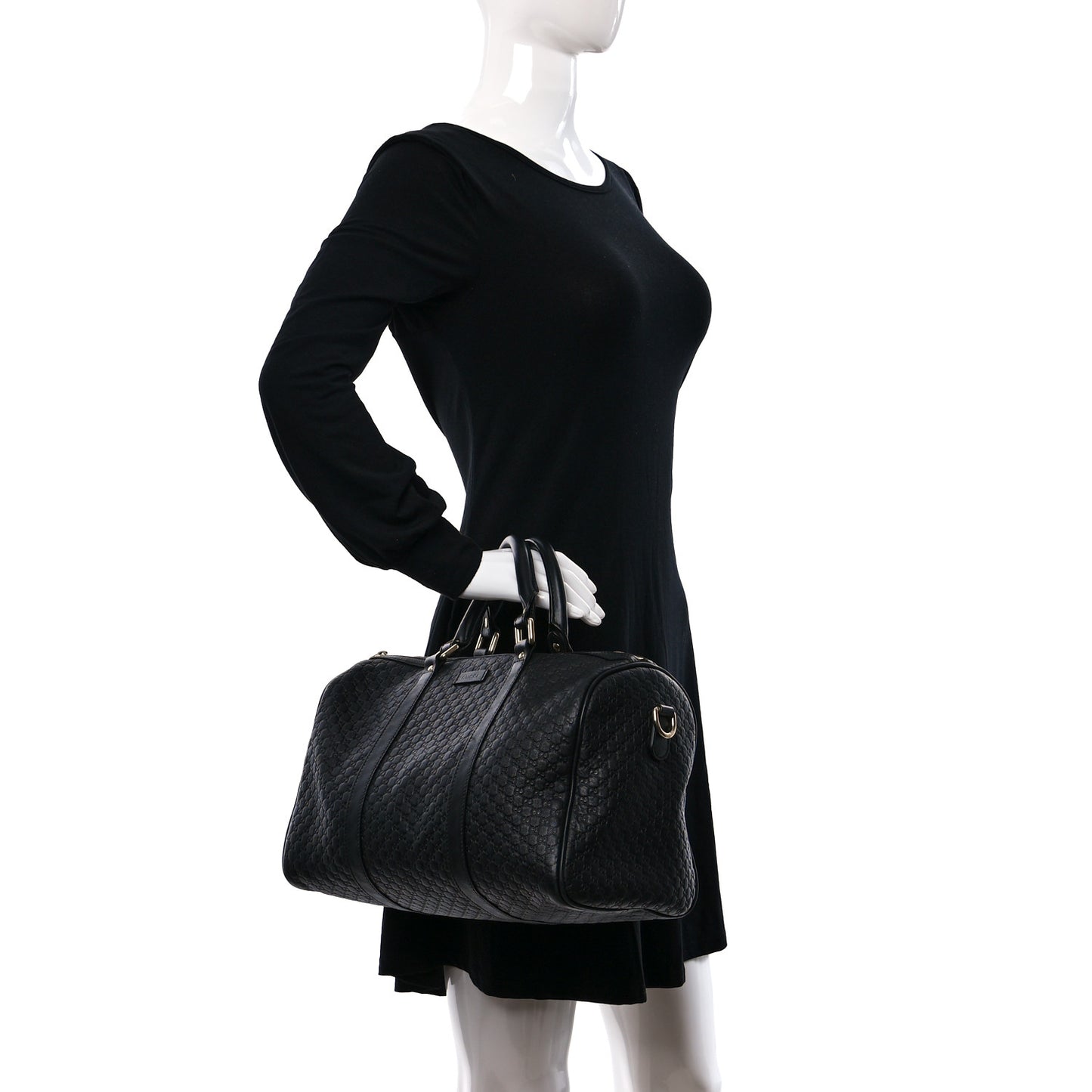 Microguccissima Medium Joy Boston Black