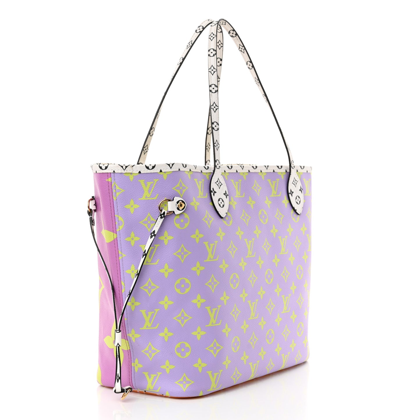 Monogram Giant Neverfull MM Pink Lilac