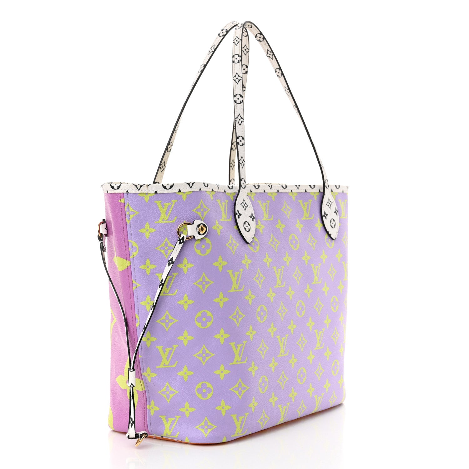 Louis Vuitton Monogram Giant Neverfull MM Pink Lilac 4 of 12
