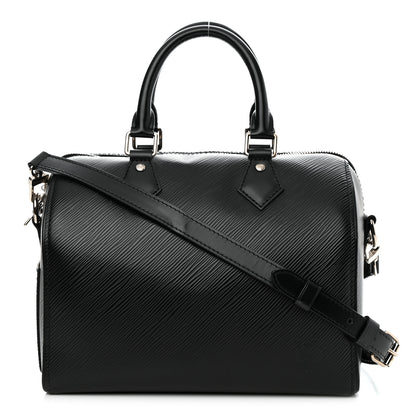Louis Vuitton Epi Speedy Bandouliere 25 Black 1 of 10
