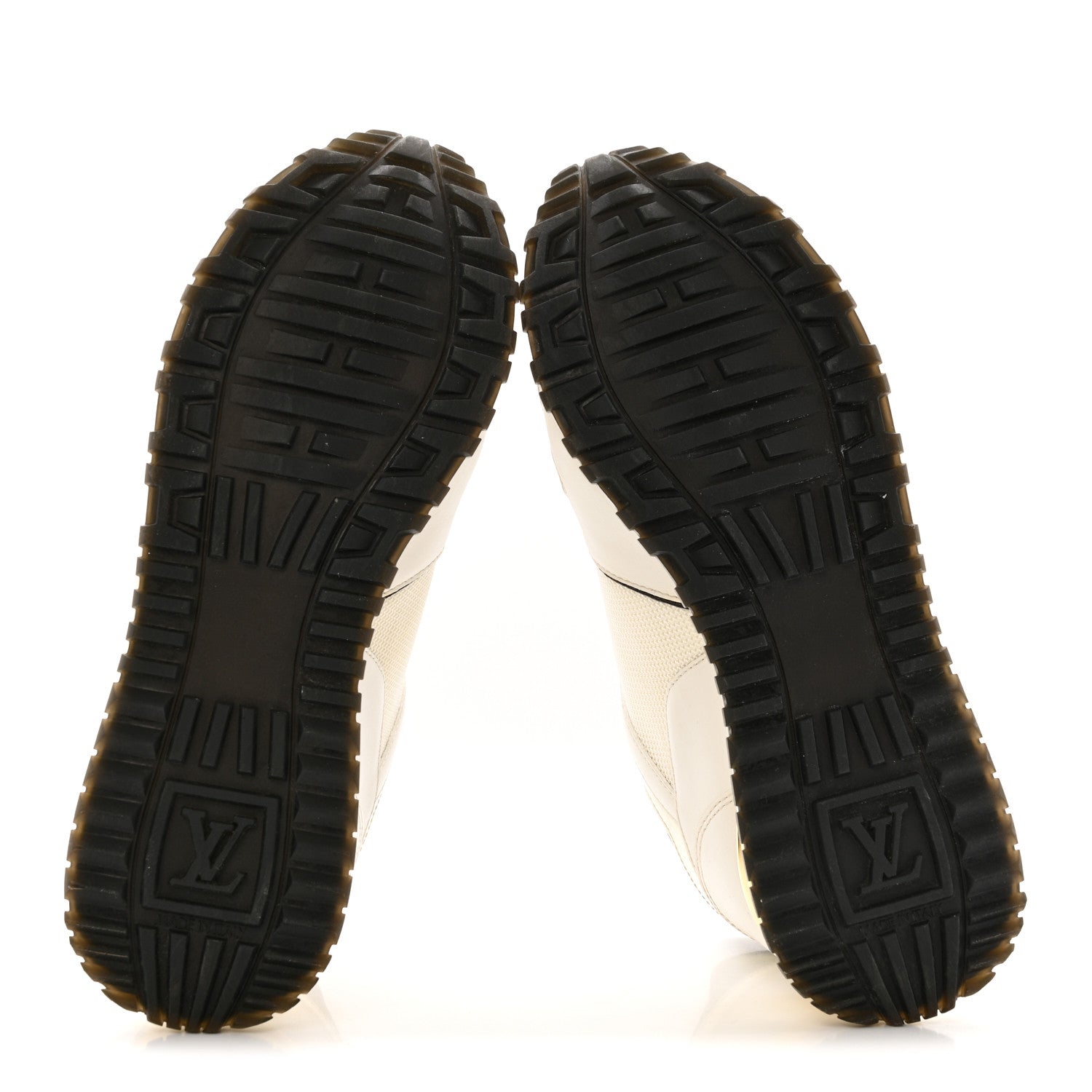 Louis Vuitton Calfskin Monogram Run Away Sneakers 37 White 6 of 14