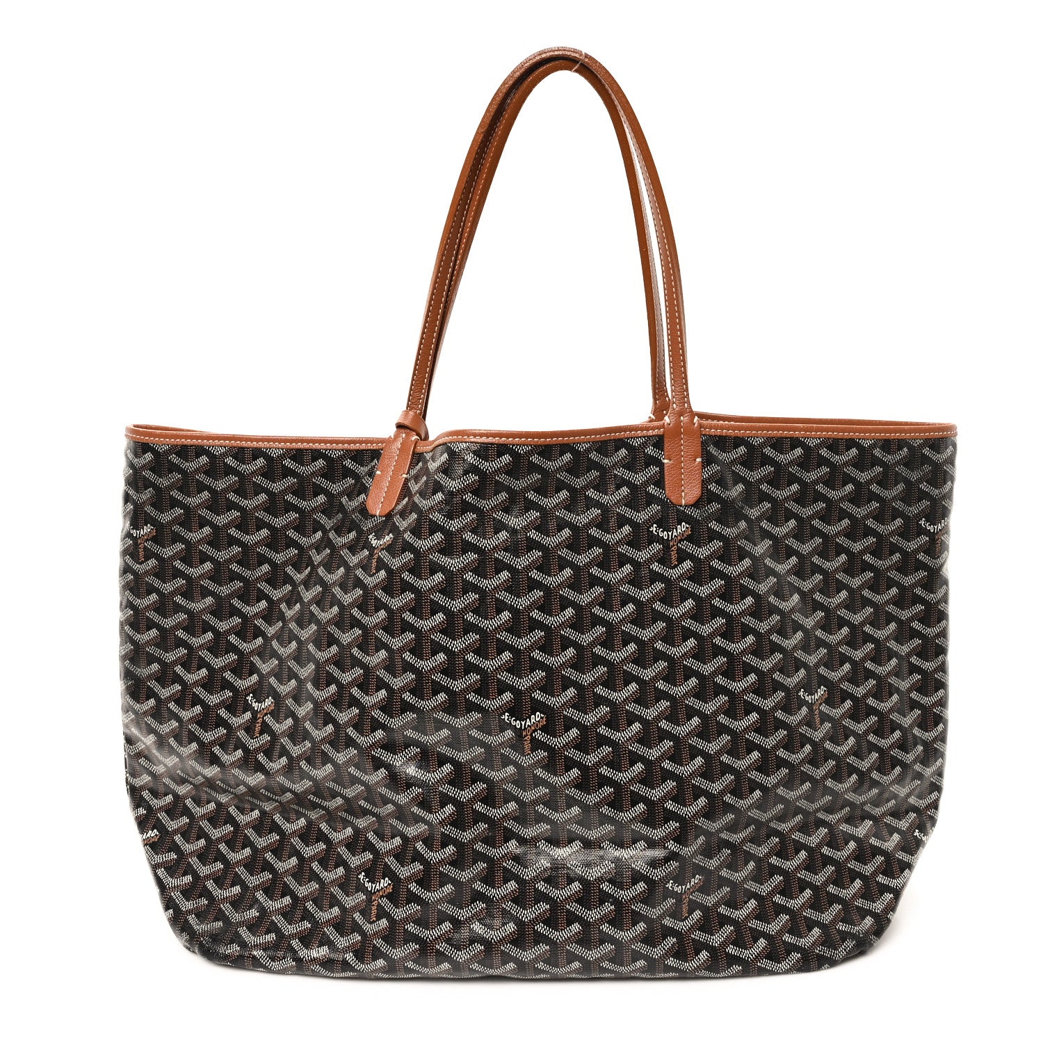 Goyard Goyardine Saint Louis GM Black Gold 1 of 12