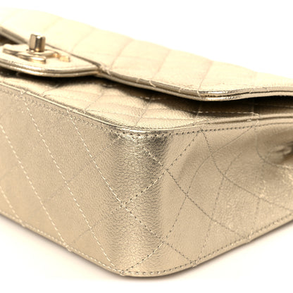 Chanel Metallic Caviar Quilted Medium CC Slide Flap Light Gold 11 of 11
