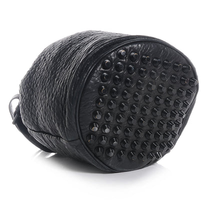 Alexander Wang Leather Diego w Matte Black Hardware Black 4 of 6