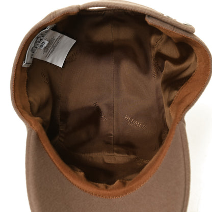 Hermes Cotton Nevada Hat 60 Kraft 6 of 7