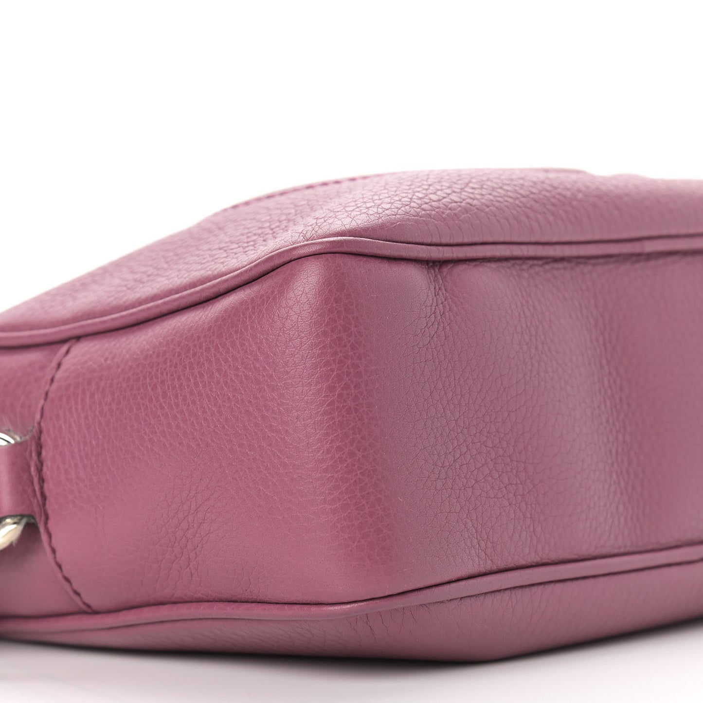 Pebbled Calfskin Small Soho Disco Bag Peonia Flower