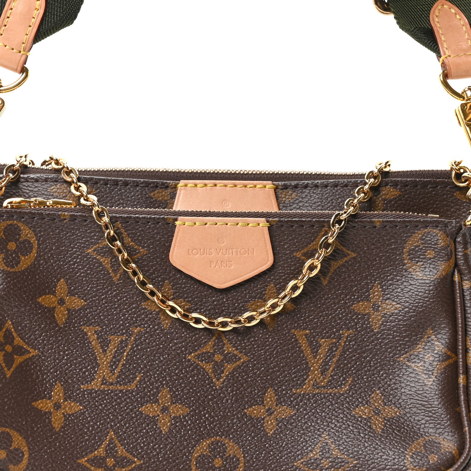Louis Vuitton Monogram Multi Pochette Accessories Kaki 6 of 8