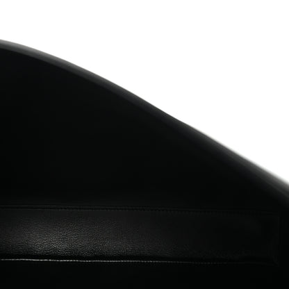 Celine Satinated Calfskin Large 16 Top Handle Bag Black 5 of 9