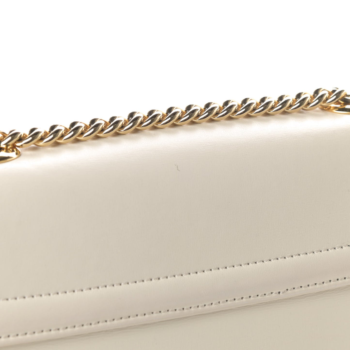 Vitello Palmellato Lux Crystal Medium Rajah Shoulder Bag Mystic White Multicolor