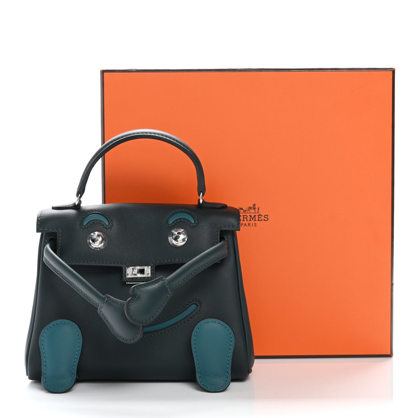 Swift Quelle Idole Kelly Doll Handbag Vert Cypress Vert Bosphore