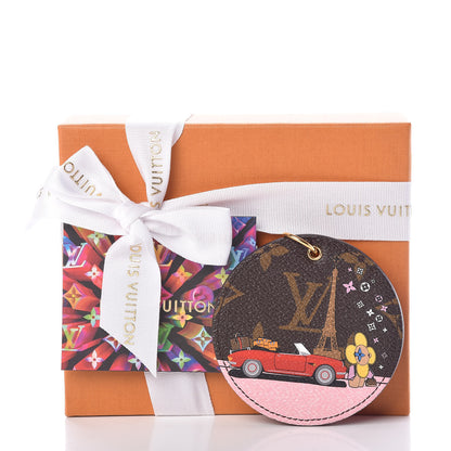 Louis Vuitton Monogram 2019 Christmas Animation Paris Bag Charm Key Ring 5 of 5