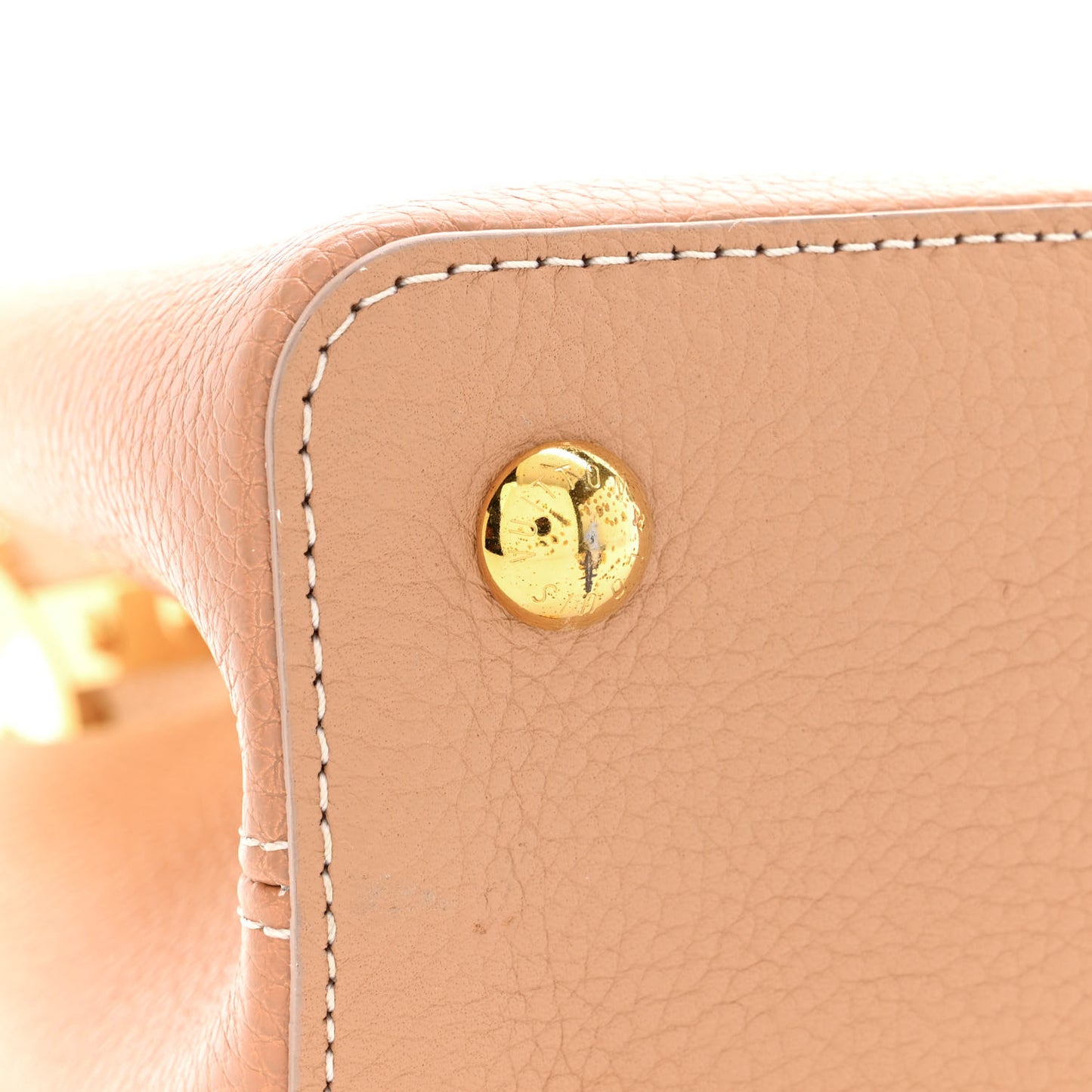 Taurillon Gradient Capucines PM Cloudy Creme