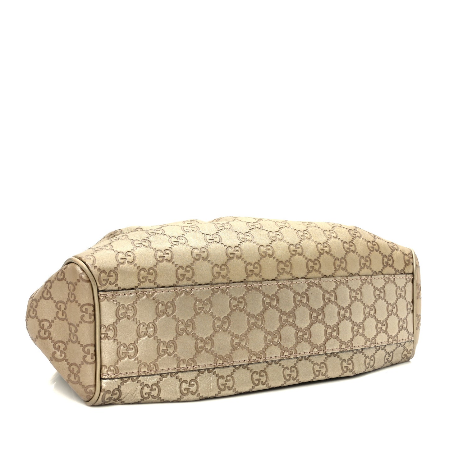 Guccissima Medium Sukey Tote Champagne