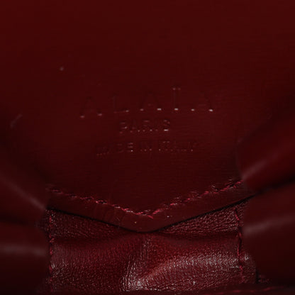 Alaia Lux Calfskin Le Coeur Bag Rouge Grenat 6 of 9