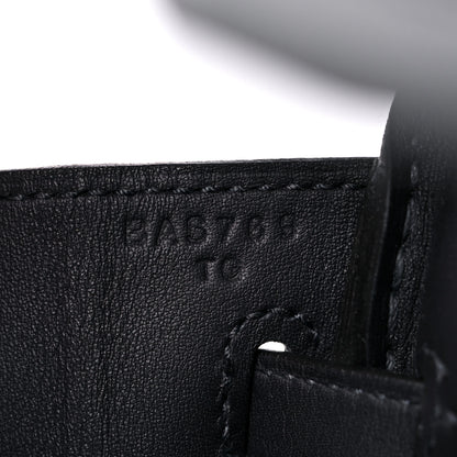 Hermes Corduroy Swift Cote A Cote Tuffetage Birkin 25 Bleu Saphir Caban 8 of 12