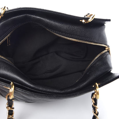 Chanel Caviar Quilted Petit Timeless Tote PTT Black 5 of 13