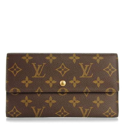 Louis Vuitton Monogram Porte Tresor International Wallet 1 of 7