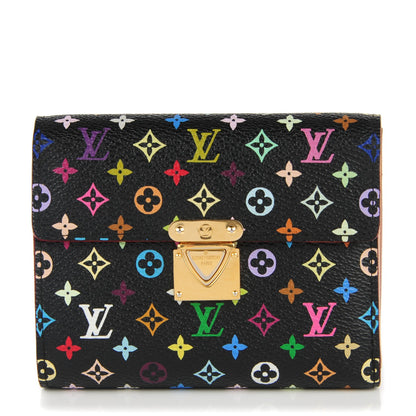 Louis Vuitton Monogram Multicolor Koala Wallet Black 1 of 7