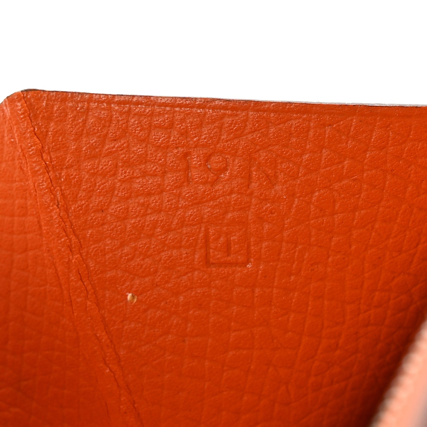 Epsom Bearn Gusset Wallet Orange