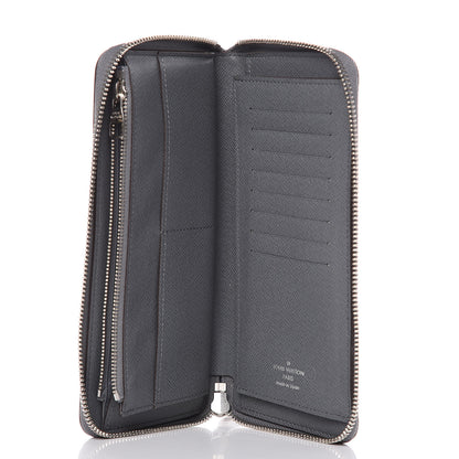 Louis Vuitton Taiga Vertical Zippy Wallet Glacier 5 of 8