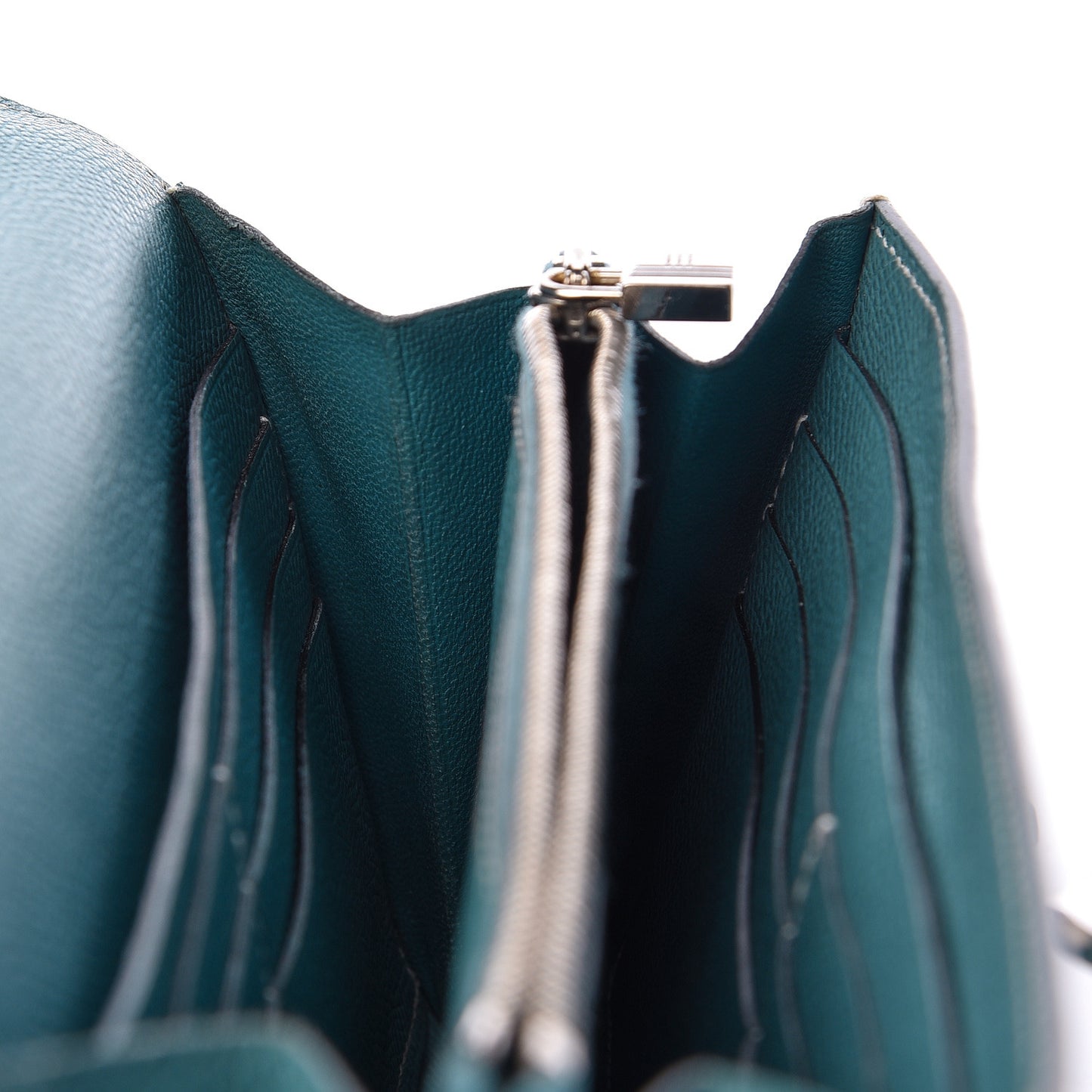 Epsom Kelly Longue Wallet Blue Jean