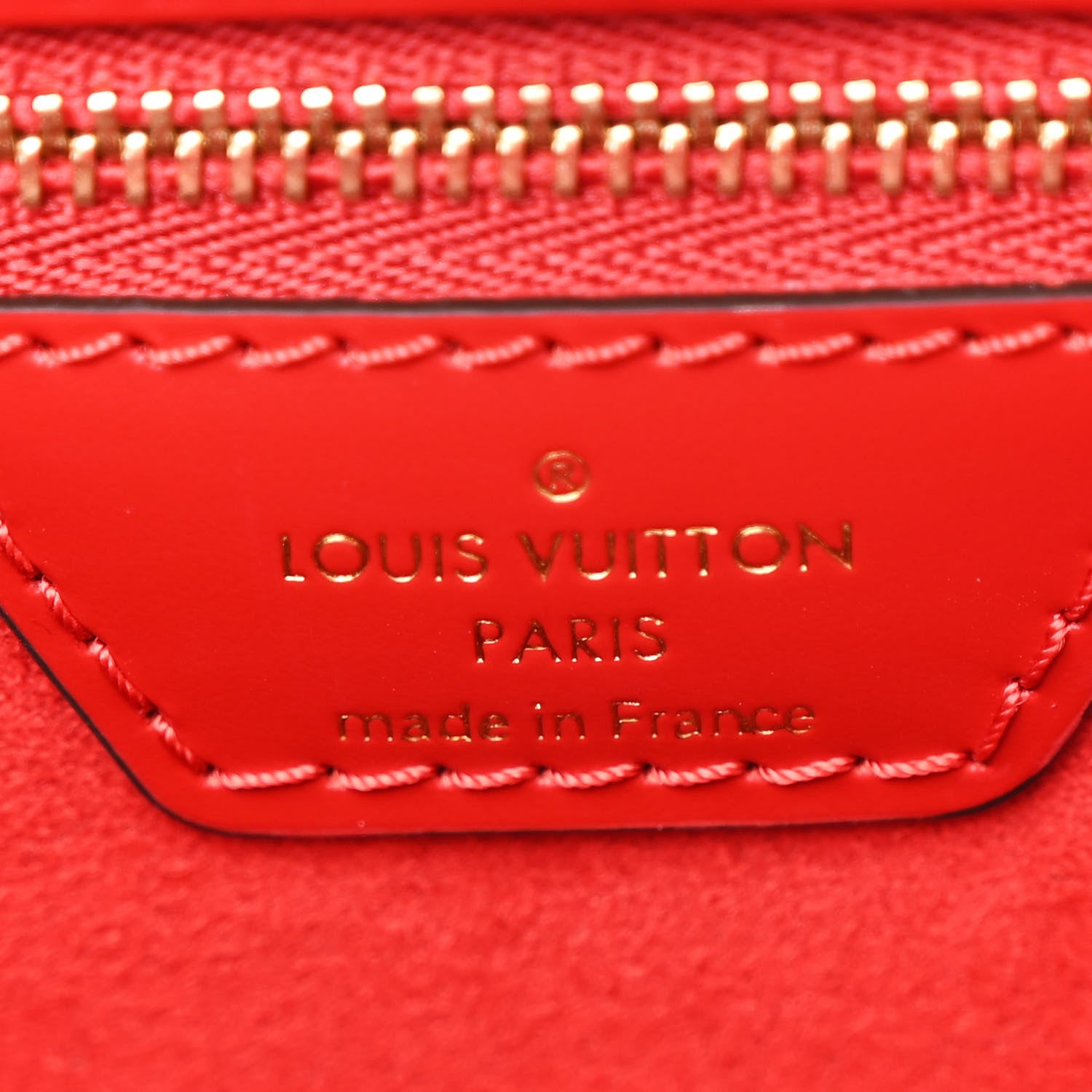 Louis Vuitton Epi Monogram Neverfull MM Castillan Red 8 of 14